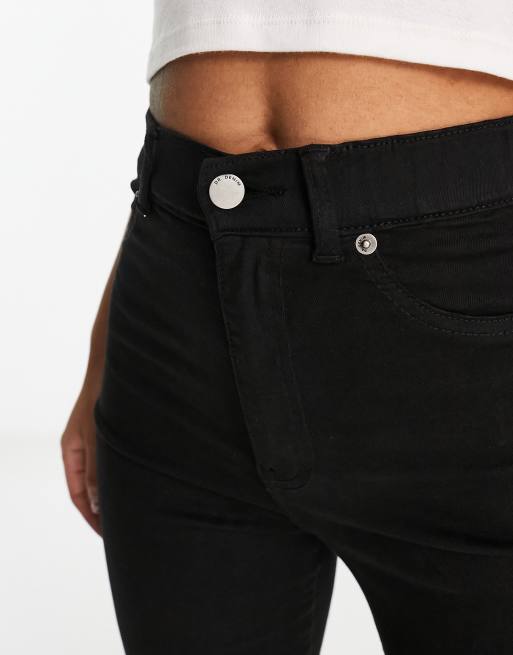 Dr Denim - Solitaire - Super skinny jeans met hoge taille in zwart, 4 van 5