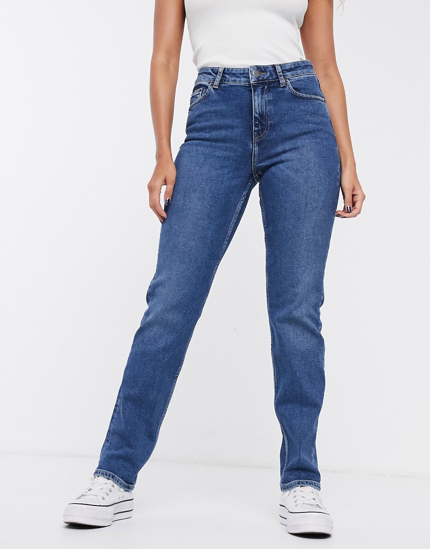 Dr Denim – Stevie autentiske jeans med lige ben-Blå