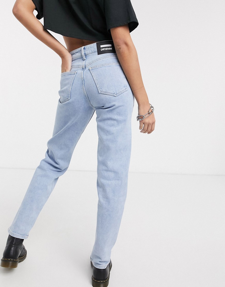 Dr Denim - Stevie - Authentic-fit jeans met normale taille en rechte pijpen in blauw met lichte wassing
