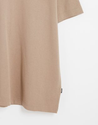 T-shirt comoda color cuoio-Marrone - Dr Denim T-shirt donna  - immagine3