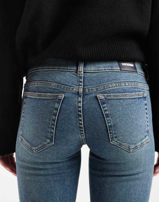 Dr Denim Tall – Kily – Ciemnoniebieskie jeansy bootcut z niskim stanem, 4 z 5