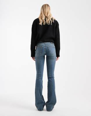 Dr Denim Tall Kily Low Waist Bootcut Jeans In Blue