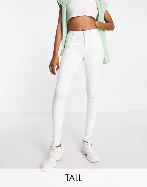 Dr Denim Tall – Lexy – Vita skinny jeans