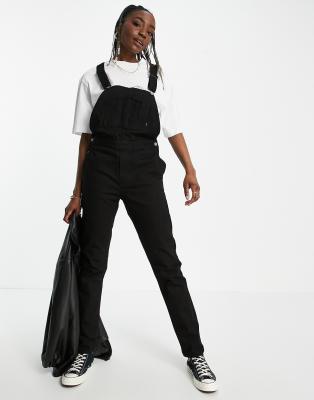 denim black overalls