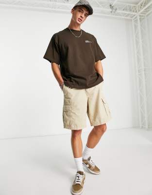 Dr Denim Dr Denim Tatum relaxed fit t-shirt in brown