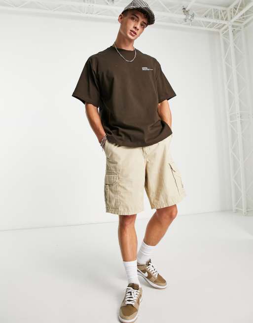 Dr Denim Tatum relaxed fit t-shirt in brown
