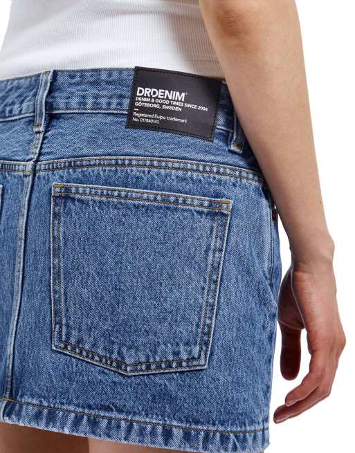 Dr Denim Tiggy skirt in blue, 2 of 7