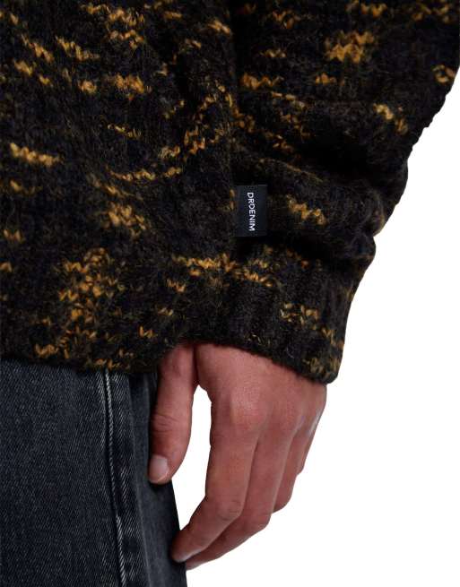 Dr Denim Tom cardigan in black, 3 of 7