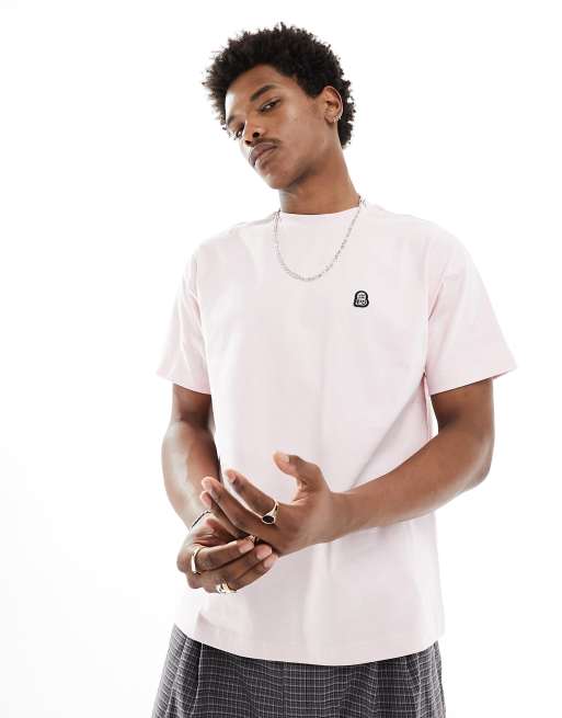 Dr Denim – Trooper – Legeres T-Shirt in zartem Rosa