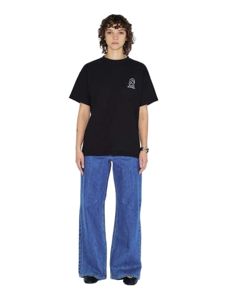 Dr Denim Trooper tee in black - view 1