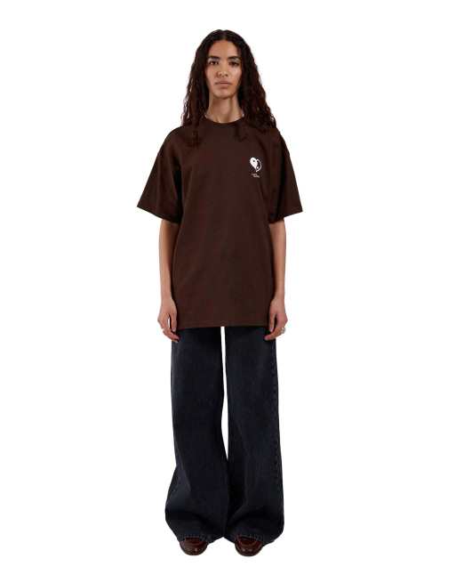 Dr Denim Trooper tee in brown, 6 of 7