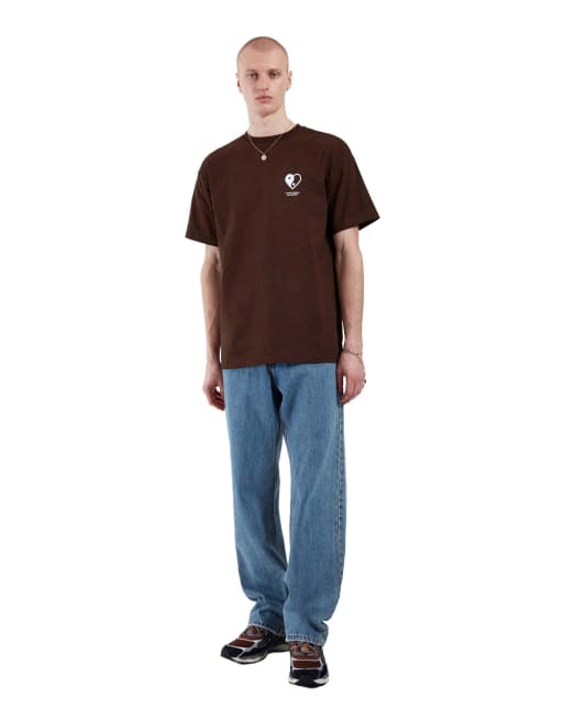 Dr Denim Trooper tee in brown, 6 of 7