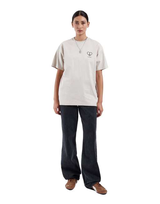 Dr Denim Trooper tee in silver, 7 of 7