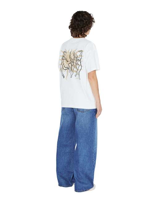 Dr Denim Trooper tee in white, 7 of 7
