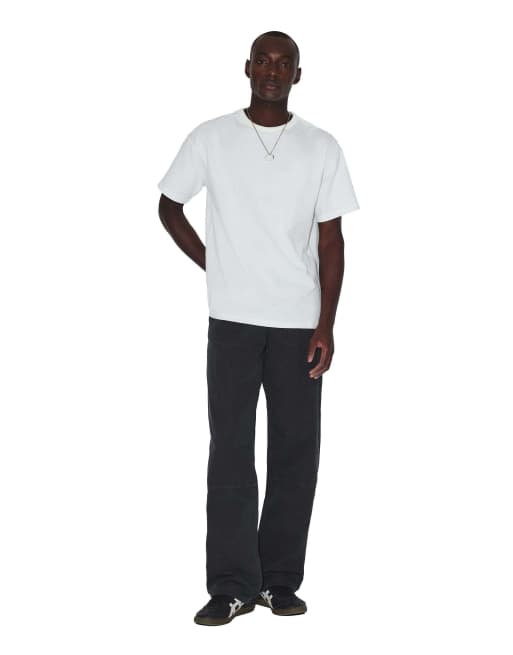 Dr Denim Trooper tee in white, 4 of 7