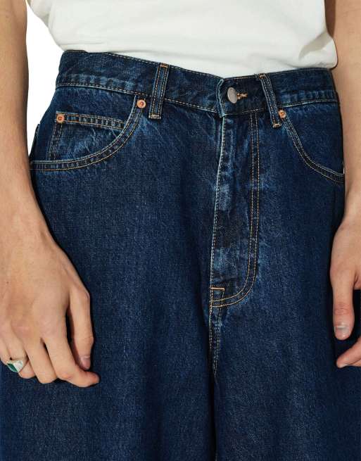 Dr Denim Vali denim shorts in blue, 3 of 7