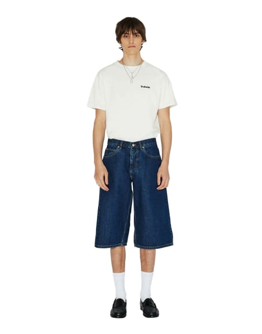 Dr Denim Vali denim shorts in blue, 5 of 7