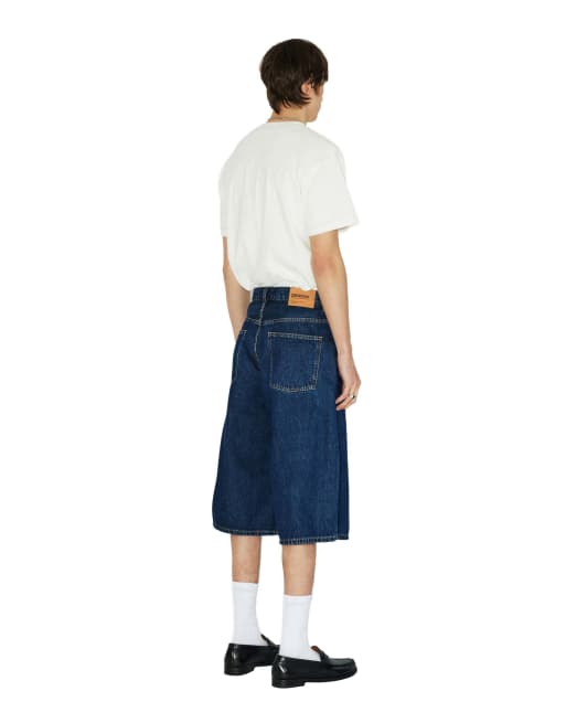 Dr Denim Vali denim shorts in blue, 6 of 7