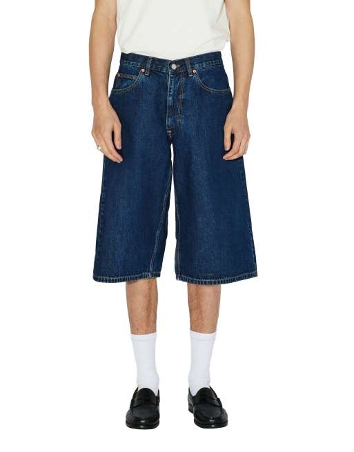 Dr Denim Vali denim shorts in blue, 7 of 7