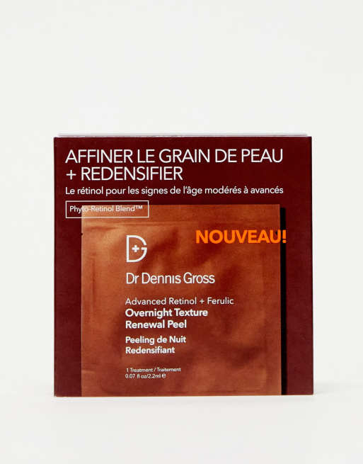 Dr Dennis Gross - Advanced Retinol + Ferulic Overnight Texture Renewal Peel - 16 peeling-ansigtsbehandlinger