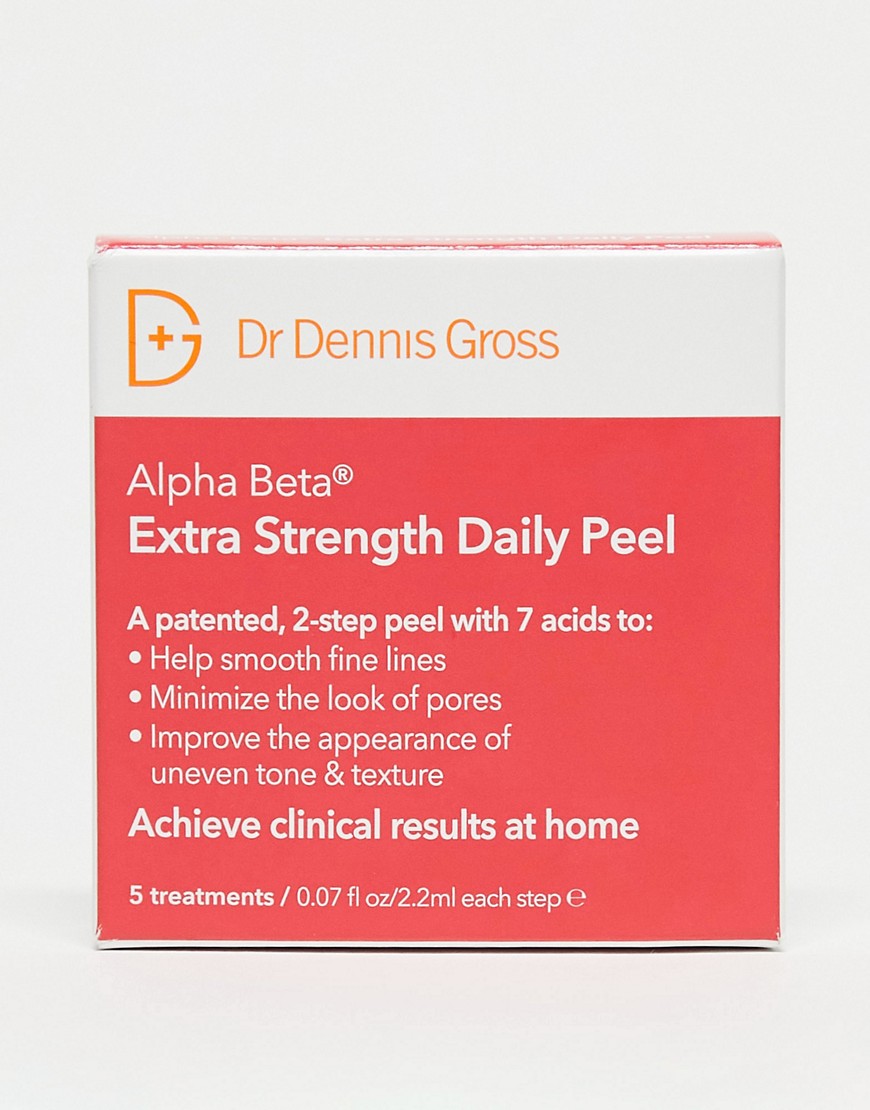 Dr Dennis Gross Alpha Beta Peel Extra Strength Daily Peel 5 Treatments-No colour