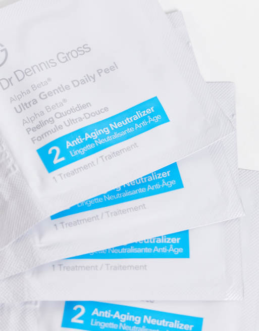 Dr Dennis Gross - Alpha Beta® Ultra Gentle Daily Peel - Lot de 5 peelings quotidiens ultra doux, 3 de 4