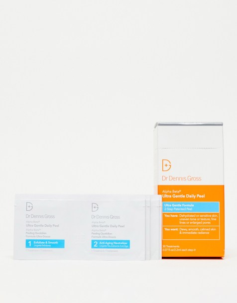 Dr. Dennis Gross – Alpha Beta – Ultradelikatny peeling do codziennego stosowania, zestaw 30 saszetek - view 1