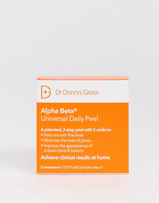 Dr Dennis Gross Alpha Beta Universal Daily Peel 5 Pack Wipes