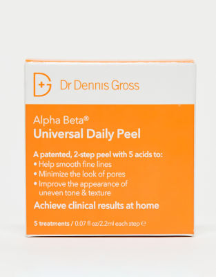 Dr Dennis Gross Alpha Beta Universal Daily Peel 5 Treatments - ASOS Price Checker