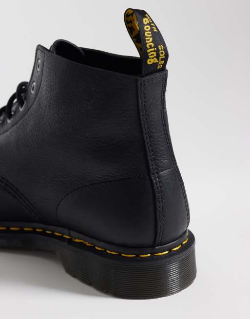 Dr Martens 101 6-Loch-Stiefel in Schwarz, 3 von 4