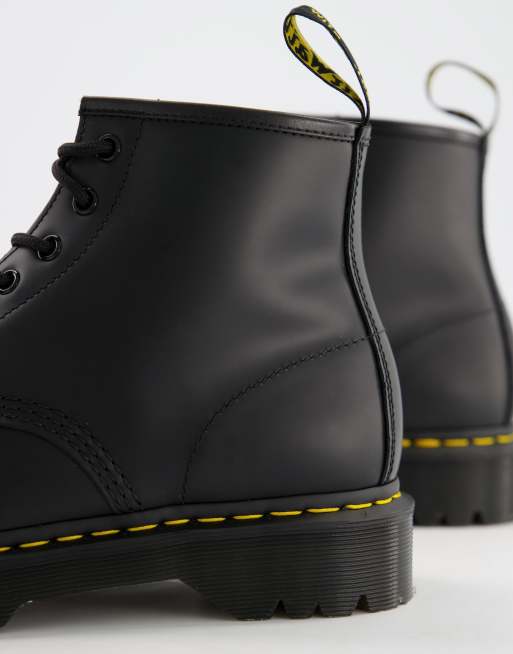 Dr Martens - 101 - Laarzen met 6 veteroogjes en Bex-zool in zwart, 4 van 4