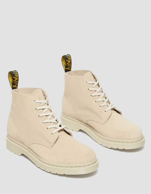 Dr Martens – 101 Mono – Schnürstiefel in warmem Sand ASOS