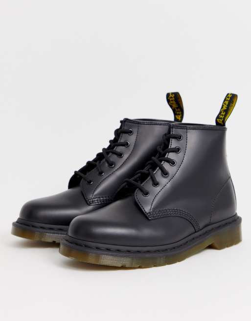 Dr Martens – 101 – Schwarze Stiefel mit 6 Ösen, 3 von 4