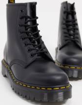 Dr Martens 101 Bex 6 Eye Boots in Black Smooth | ASOS Dr Martens 101 Bex 6 Eye Boots in Black Smooth | ASOS