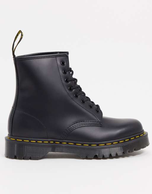 Dr Martens 1460 8 eye bex boots in black, 3 of 4