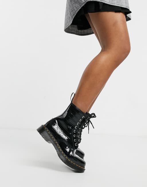 Croc best sale martens boots