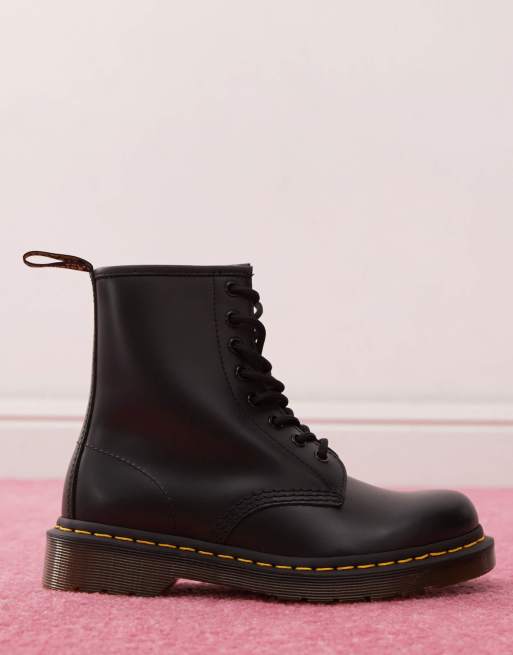 Dr Martens 1460 8-Eye Smooth Leather Lace Up Boots