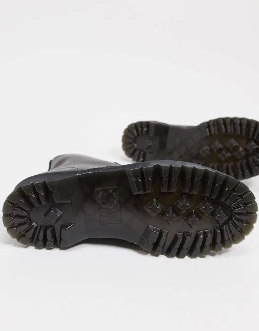 Dr Martens 1460 Bex 8 Eye Boots in Black Smooth | ASOS