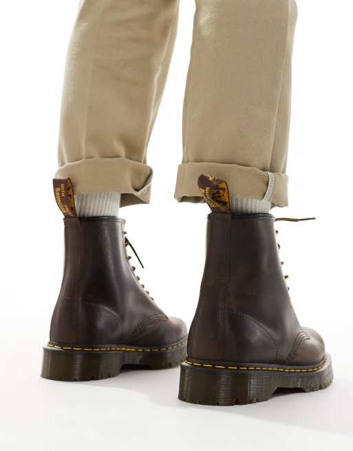 Light brown dr martens sale