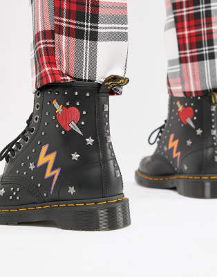 dr martens 1460 rockabilly