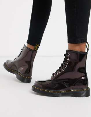 metallic dr martens