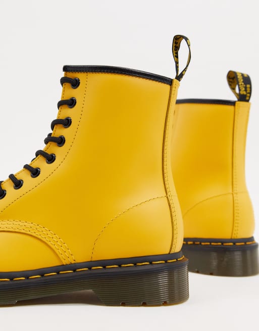 Doc martens hotsell femme jaune