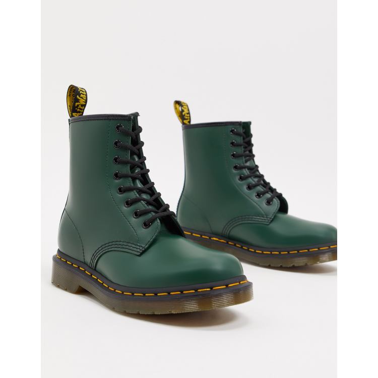 Green doc martens on sale womens