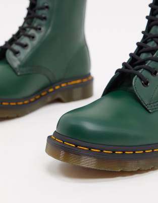 green dr martens size 7