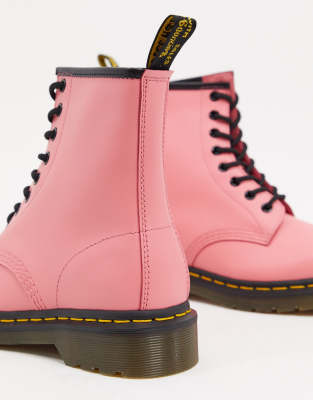 pink flat boots