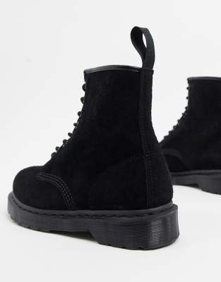 dr martens suede black