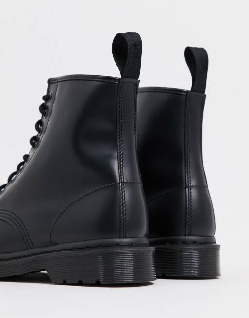 Samengroeiing Tijdreeksen voedsel Dr Martens 1460 mono 8-eye boots in black | ASOS