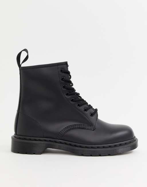 Dr Martens 1460 mono 8-eye boots in black