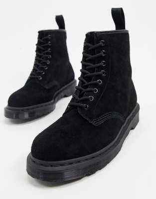 black suede doc martens