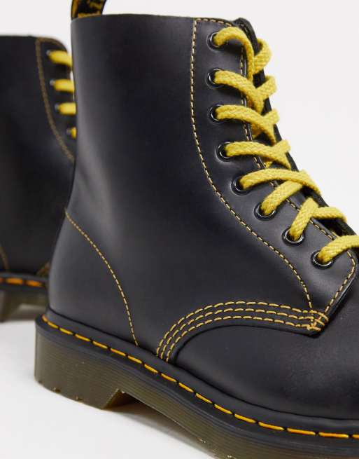 Dark grey outlet doc martens